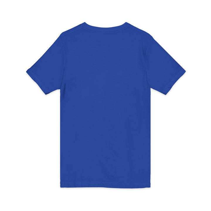 Jesus Faith V-Neck Tee — "In the Name of Jesus!" Christian Graphic Shirt