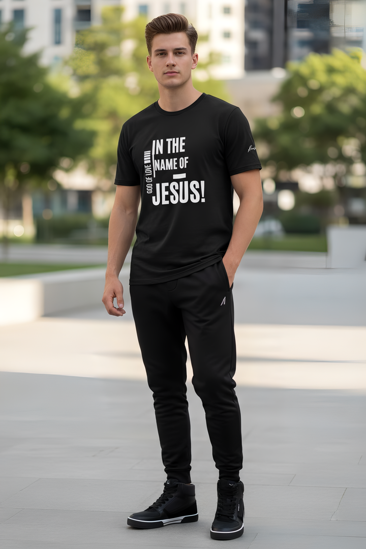 In The Name of Jesus Men's Short Sleeve T-shirt