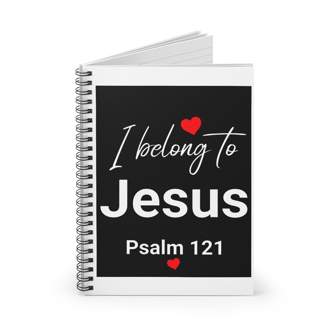 I Belong to Jesus Psalm 121 Spiral Notebook — Christian Journal