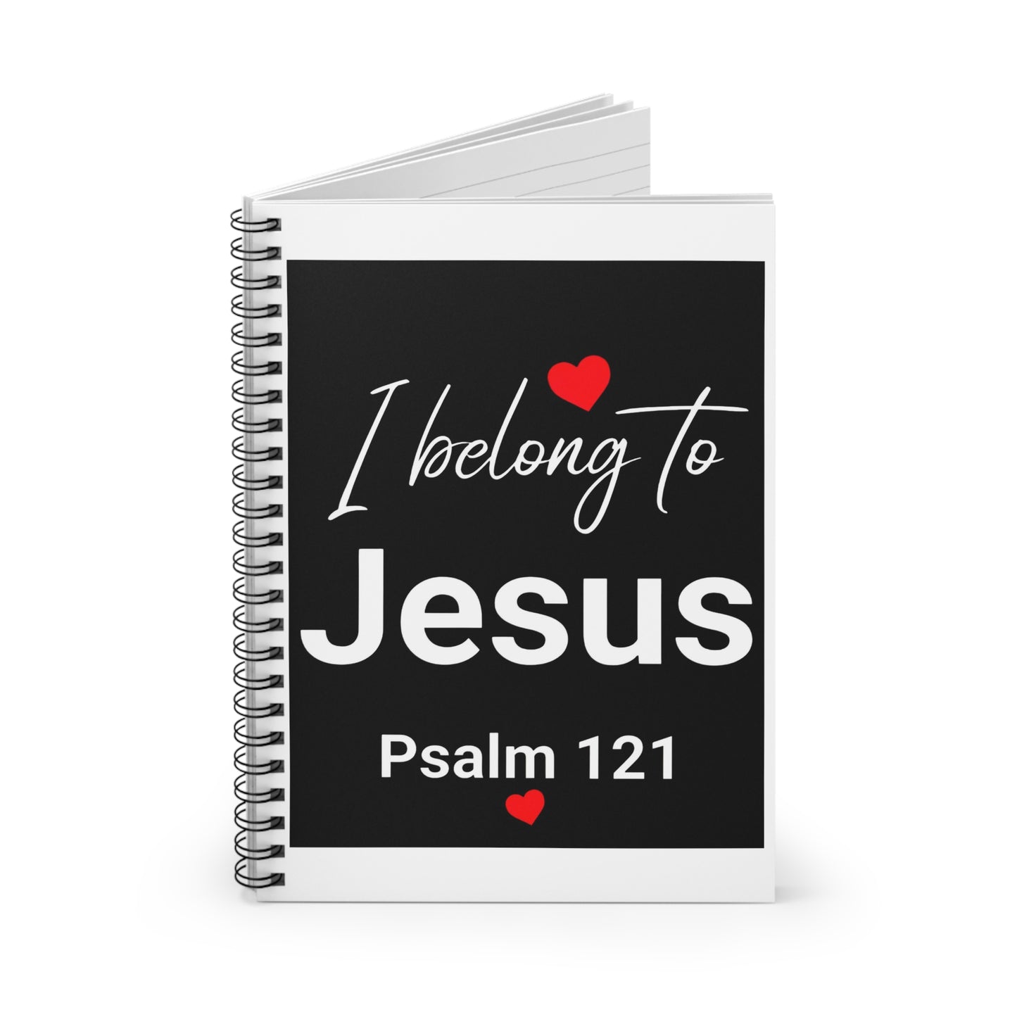 I Belong to Jesus Christian Notebook - Ruled Line