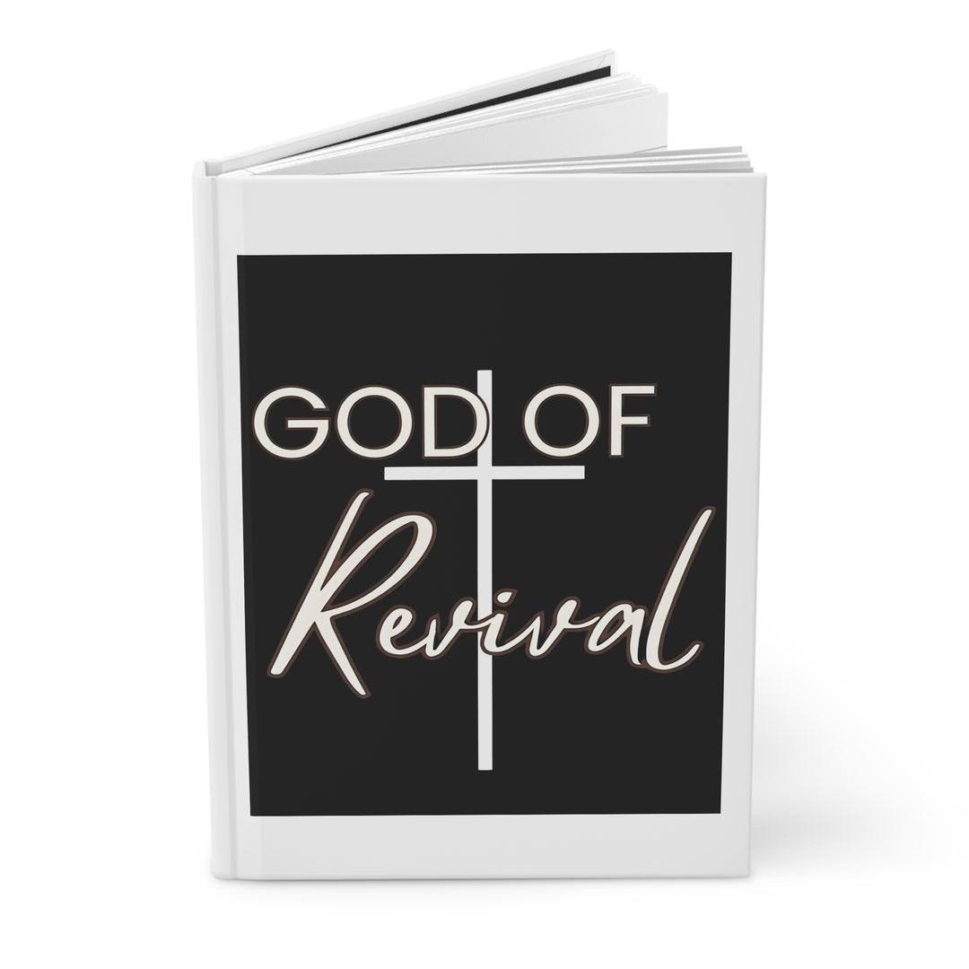 God of Revival Hardcover Journal — Christian Prayer & Devotional Notebook
