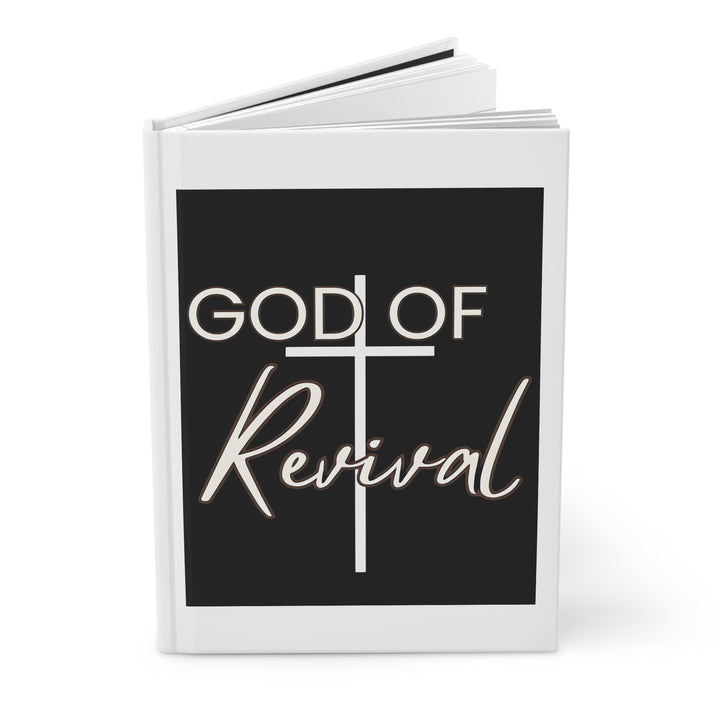 God of Revival Hardcover Journal — Christian Prayer & Devotional Notebook