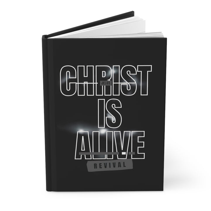 Christ Is Alive Hardcover Journal — Revival Christian Prayer & Scripture Notebook