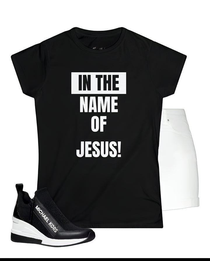In The Name of Jesus Women's Softstyle Tee