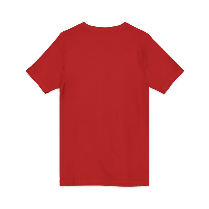 Jesus Faith V-Neck Tee — "In the Name of Jesus!" Christian Graphic Shirt