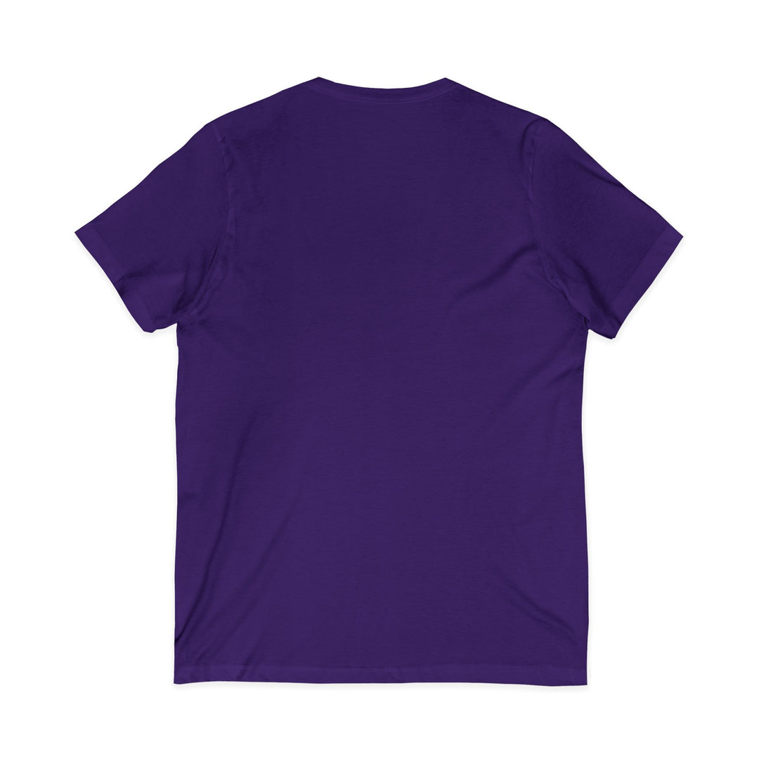 Jesus Faith V-Neck Tee — "In the Name of Jesus!" Christian Graphic Shirt