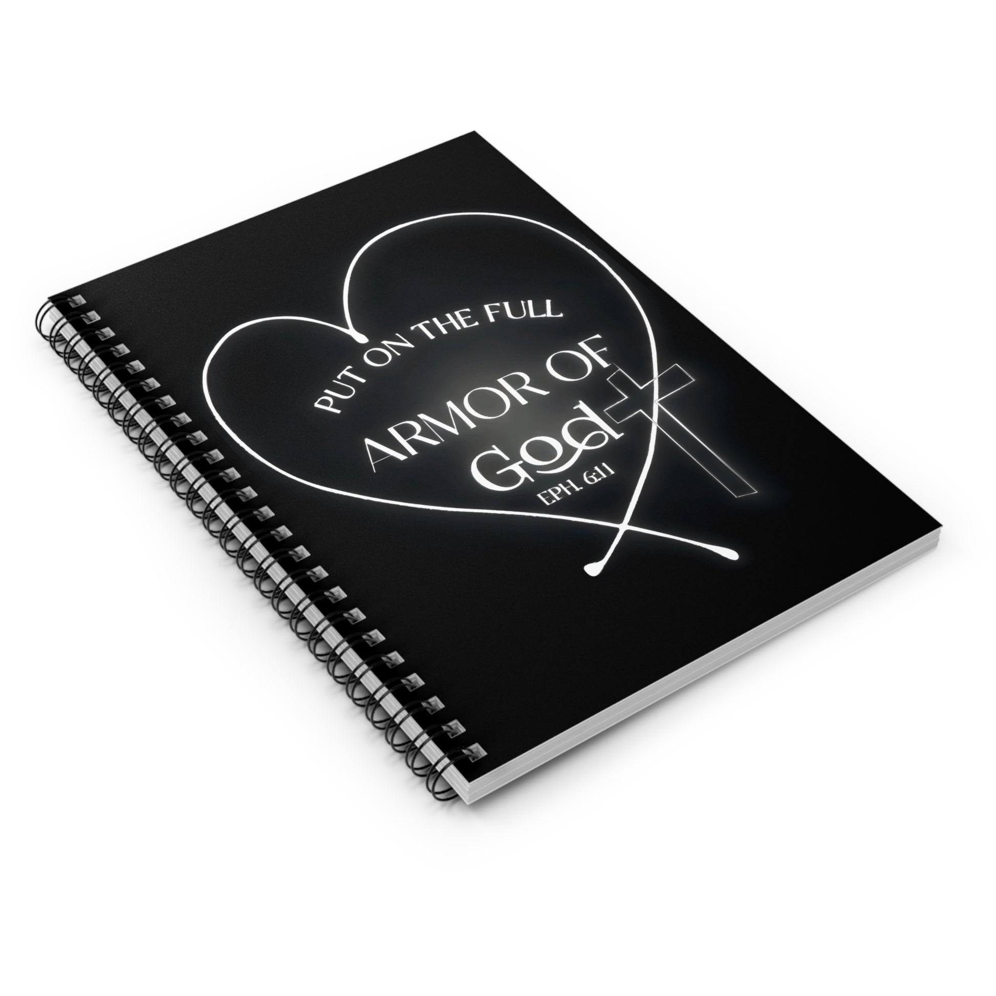 Armor of God Spiral Notebook - Ruled Line