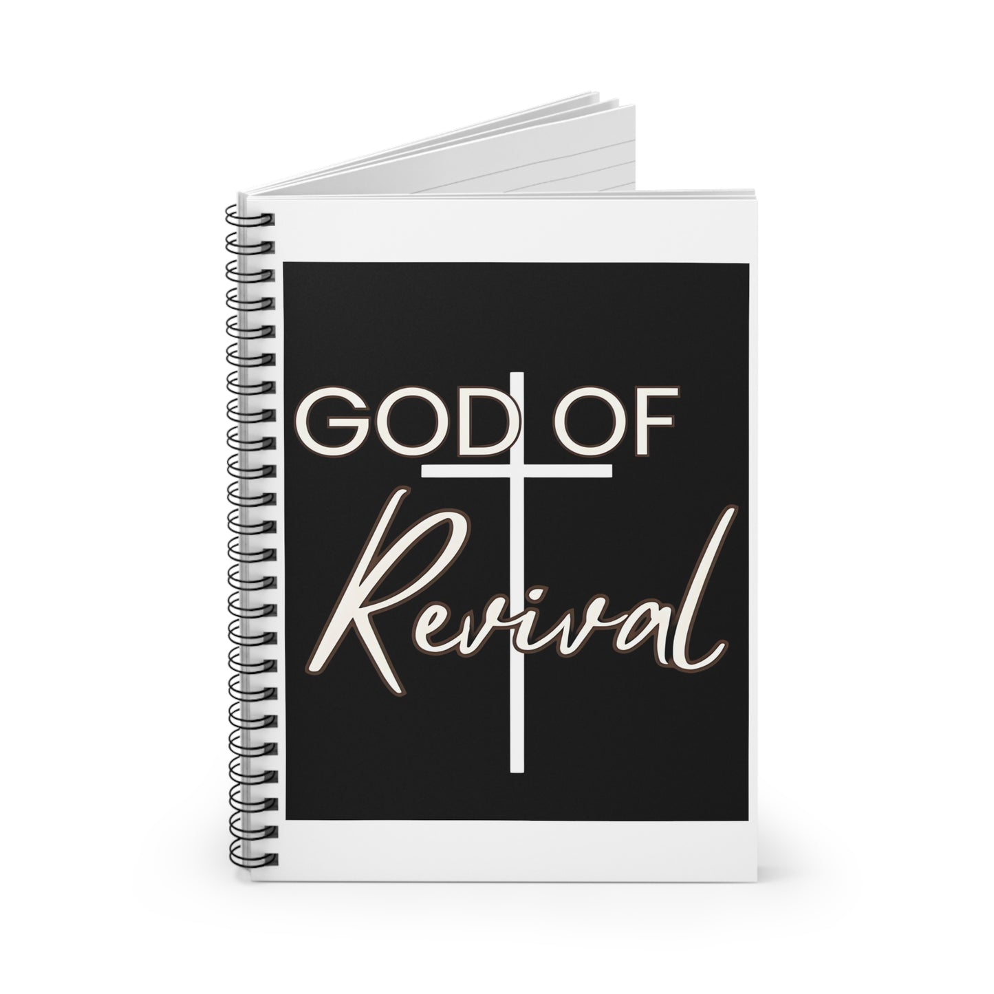 God of Revival Christian Notebook | RevivalWear Brand