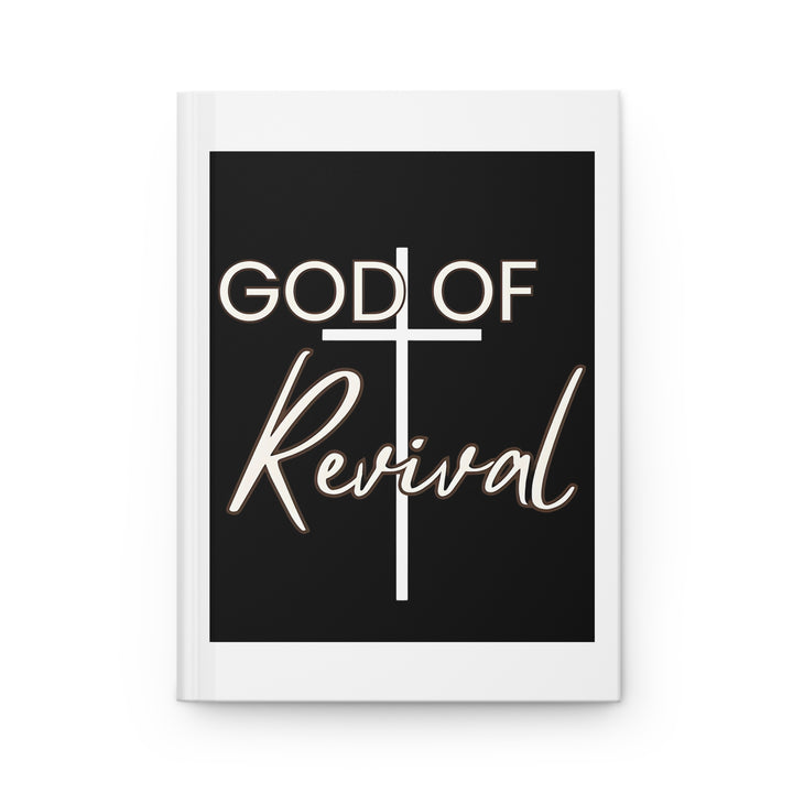 God of Revival Hardcover Journal — Christian Prayer & Devotional Notebook