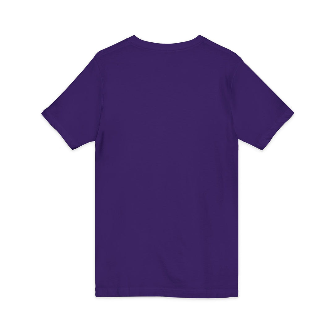 Jesus Faith V-Neck Tee — "In the Name of Jesus!" Christian Graphic Shirt