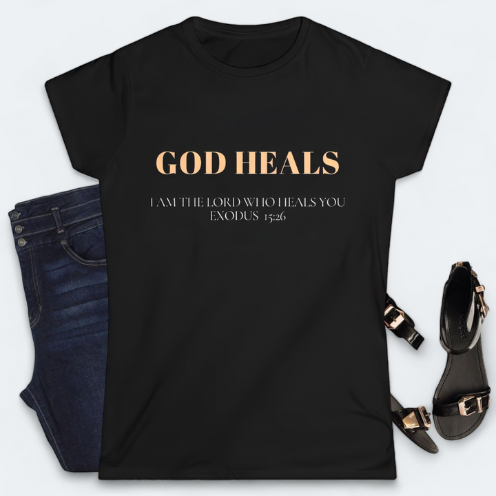 God HEALS Women's Softstyle Tee