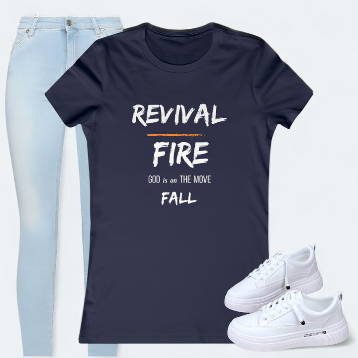Revival Fire Fall Christian Women's Favorite Tee