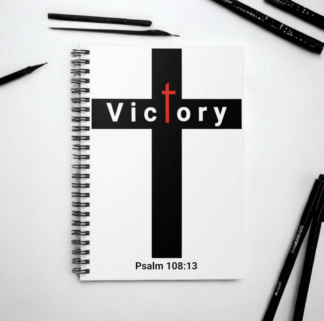 Victory Christian Notebook - Ruled Line