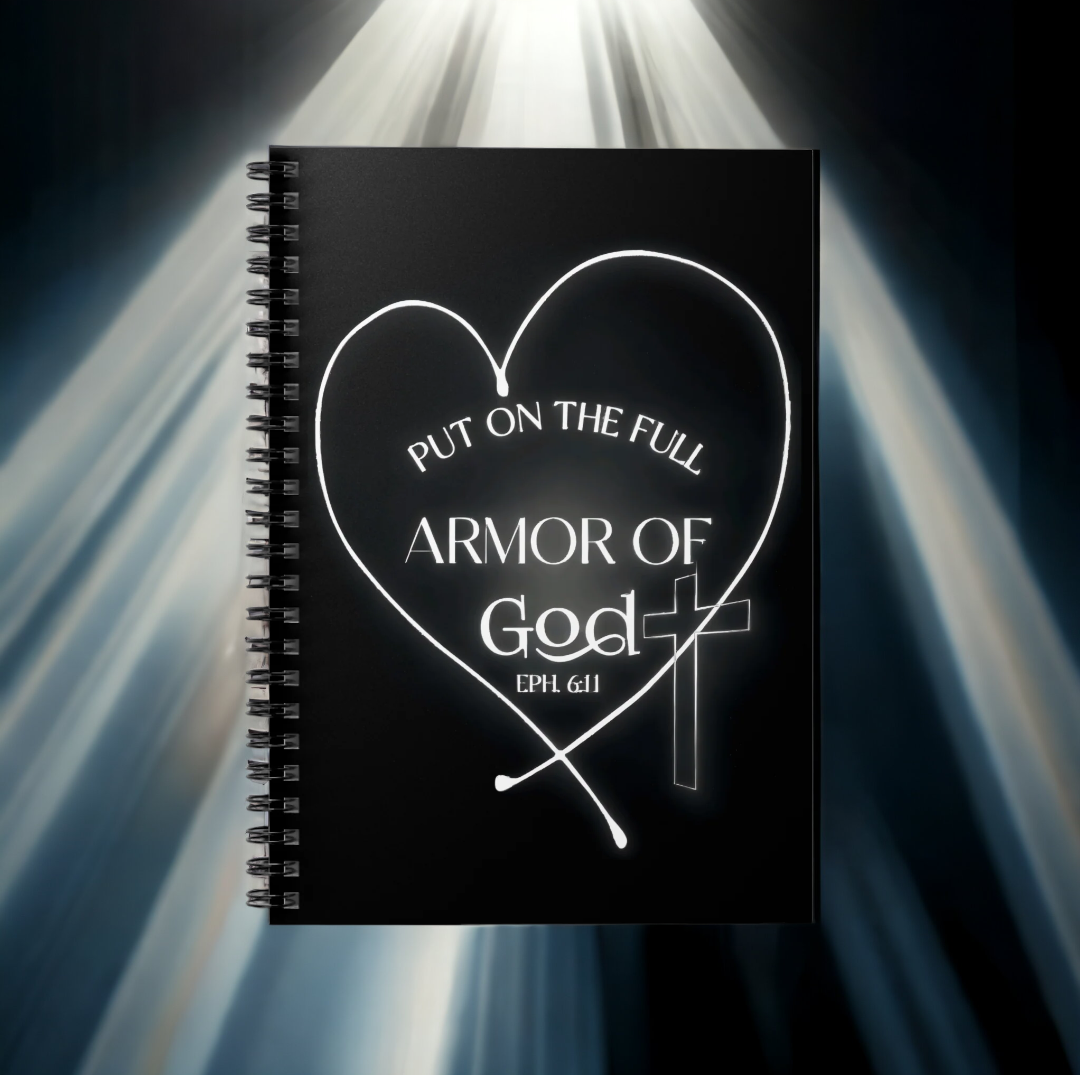 Armor of God Spiral Notebook - Ruled Line