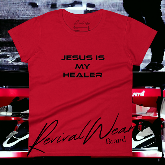 Jesus is my Healer Women's short sleeve Christian T-Shirt