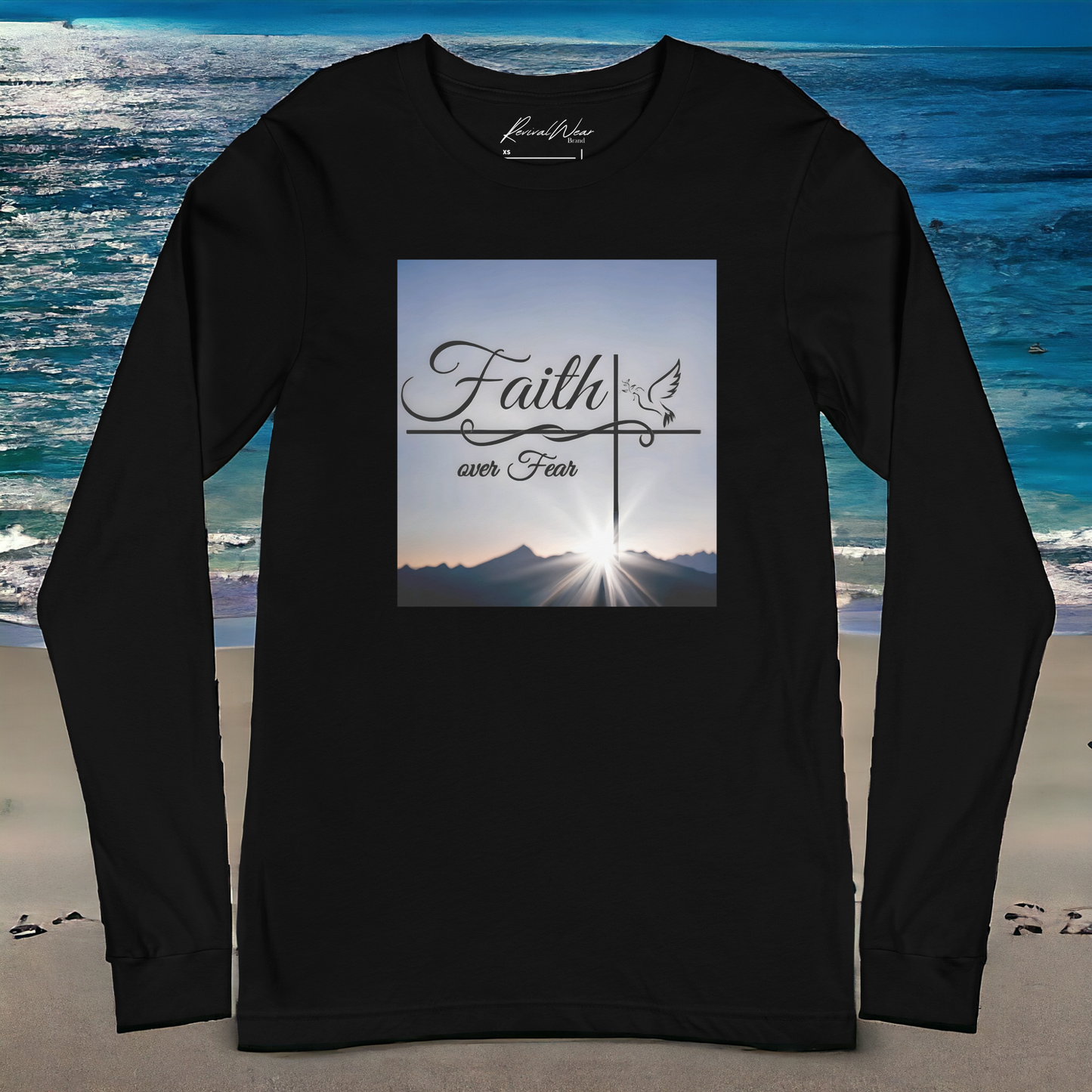 Faith over Fear Women's Long Sleeve Tee