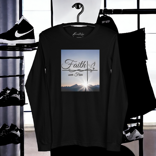 Faith over Fear Women's Long Sleeve Tee