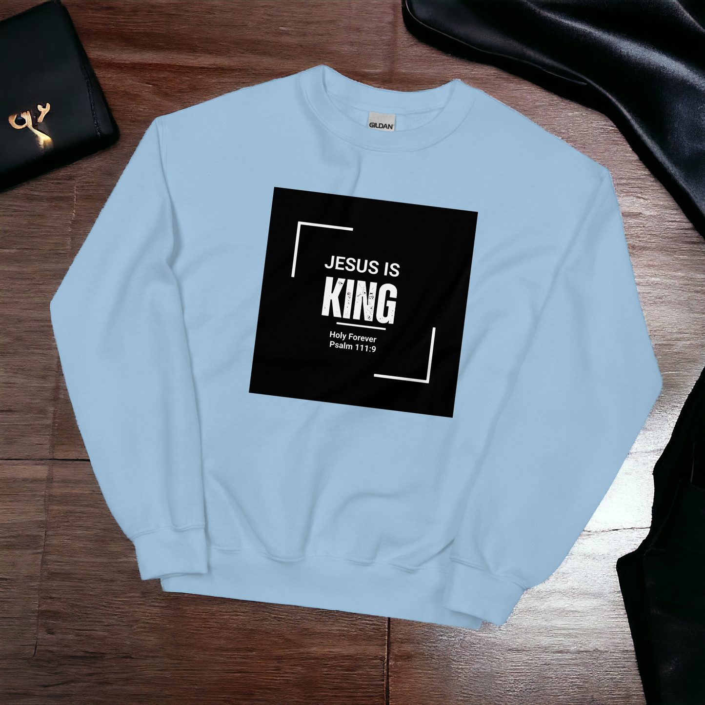 Jesus is King Women's Christian Sweatshirt