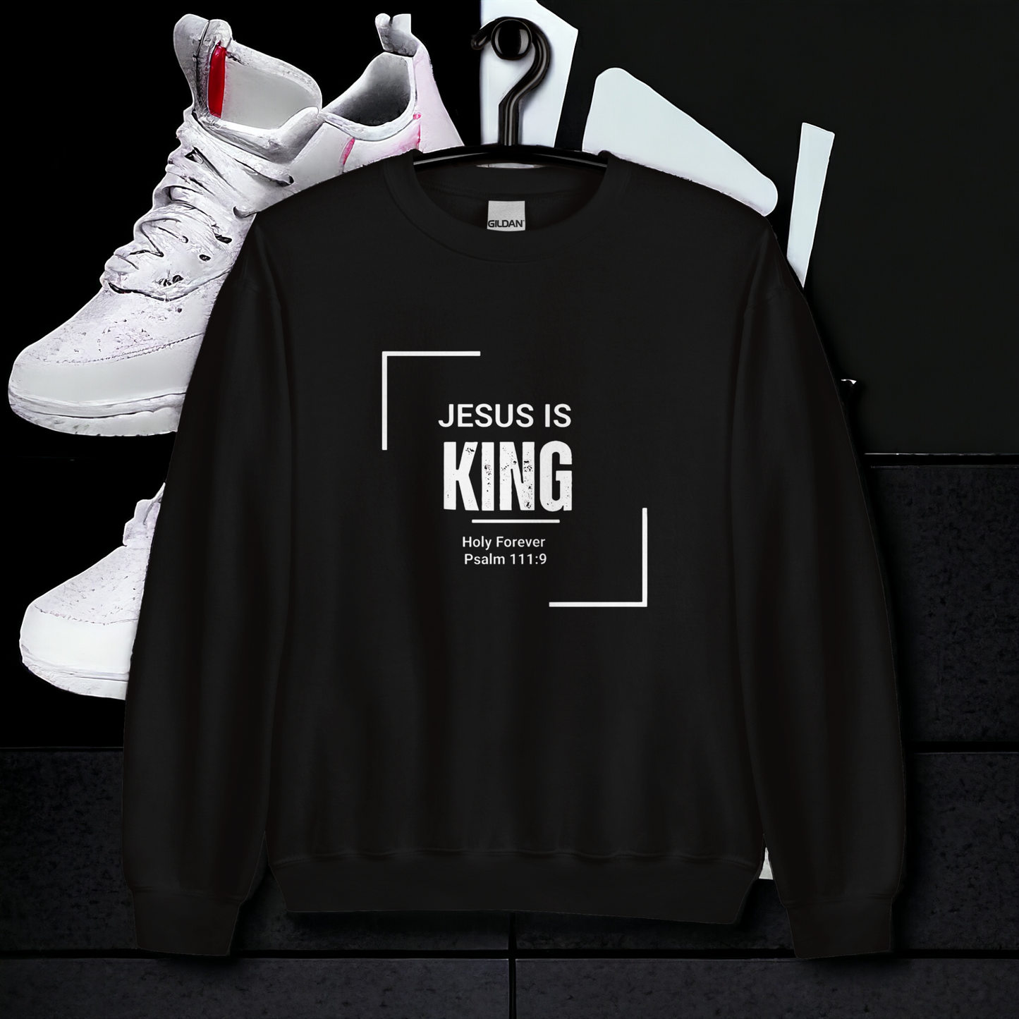 Jesus is King Women's Sweatshirt