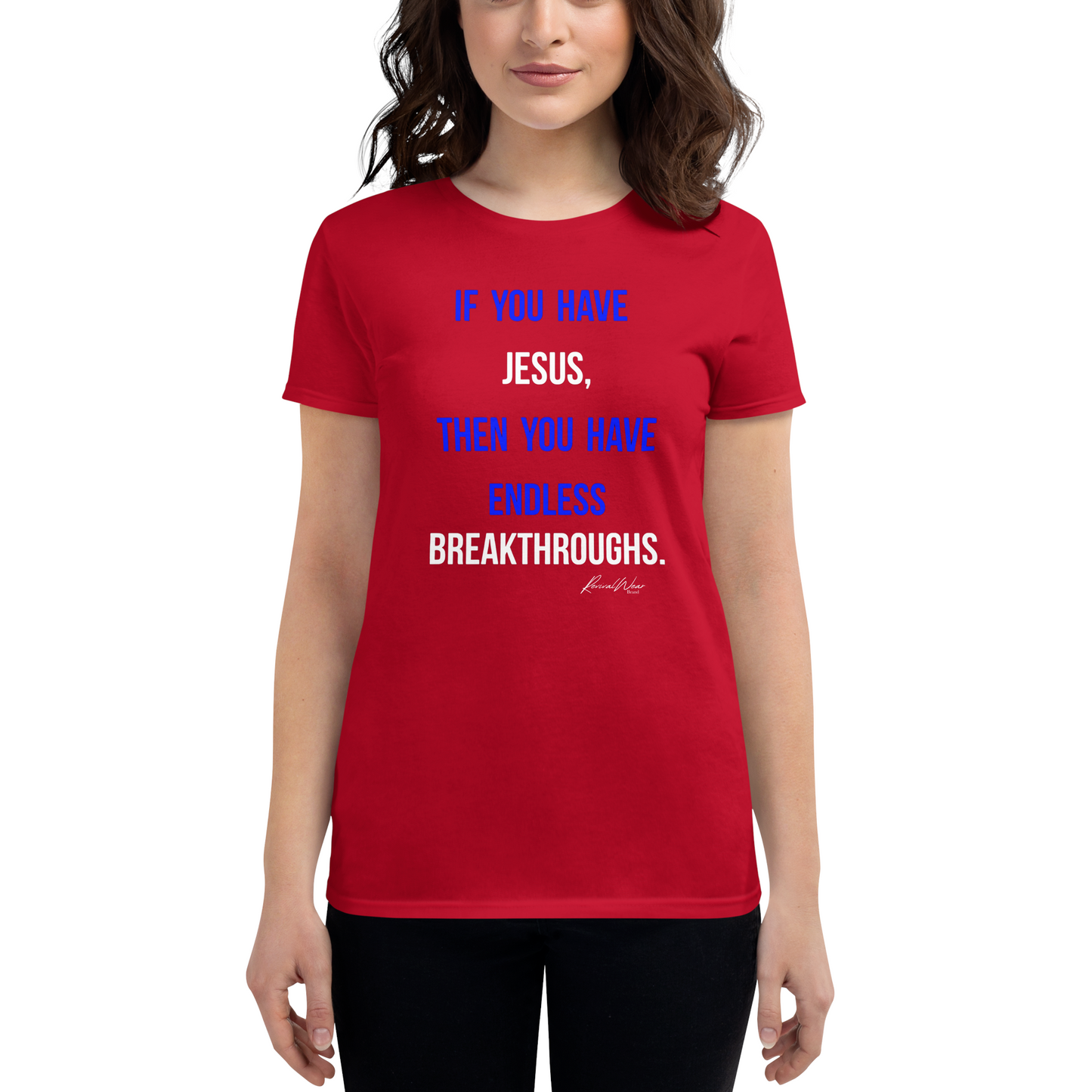 If You Have Jesus Women's short sleeve Christian T-Shirt