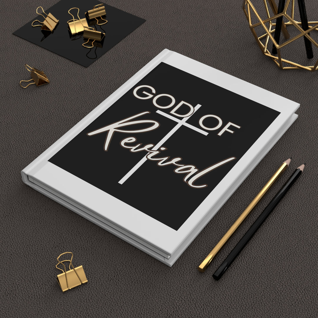 God of Revival Hardcover Journal — Christian Prayer & Devotional Notebook