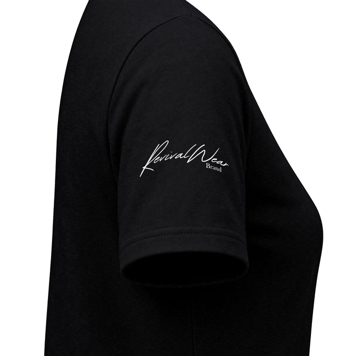 In The Name Of Jesus V-Neck Tee – Christian Women's Faith Shirt