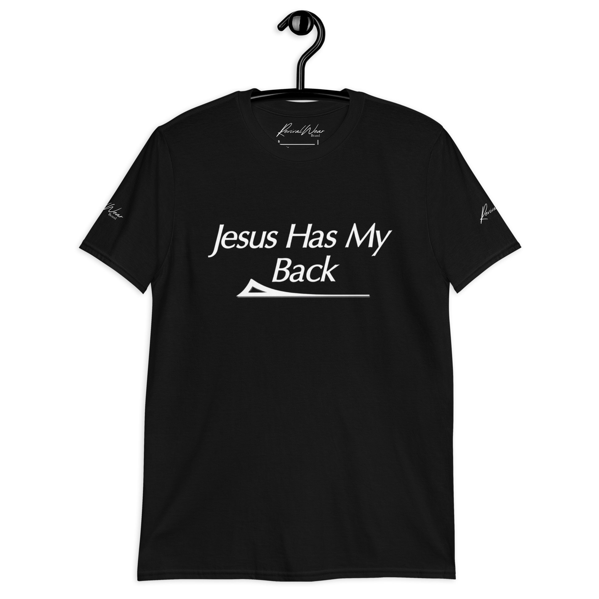 Jesus has my back Short-Sleeve Christian T-Shirt