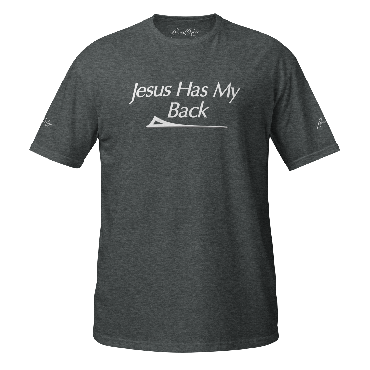 Jesus has my back Short-Sleeve Christian T-Shirt