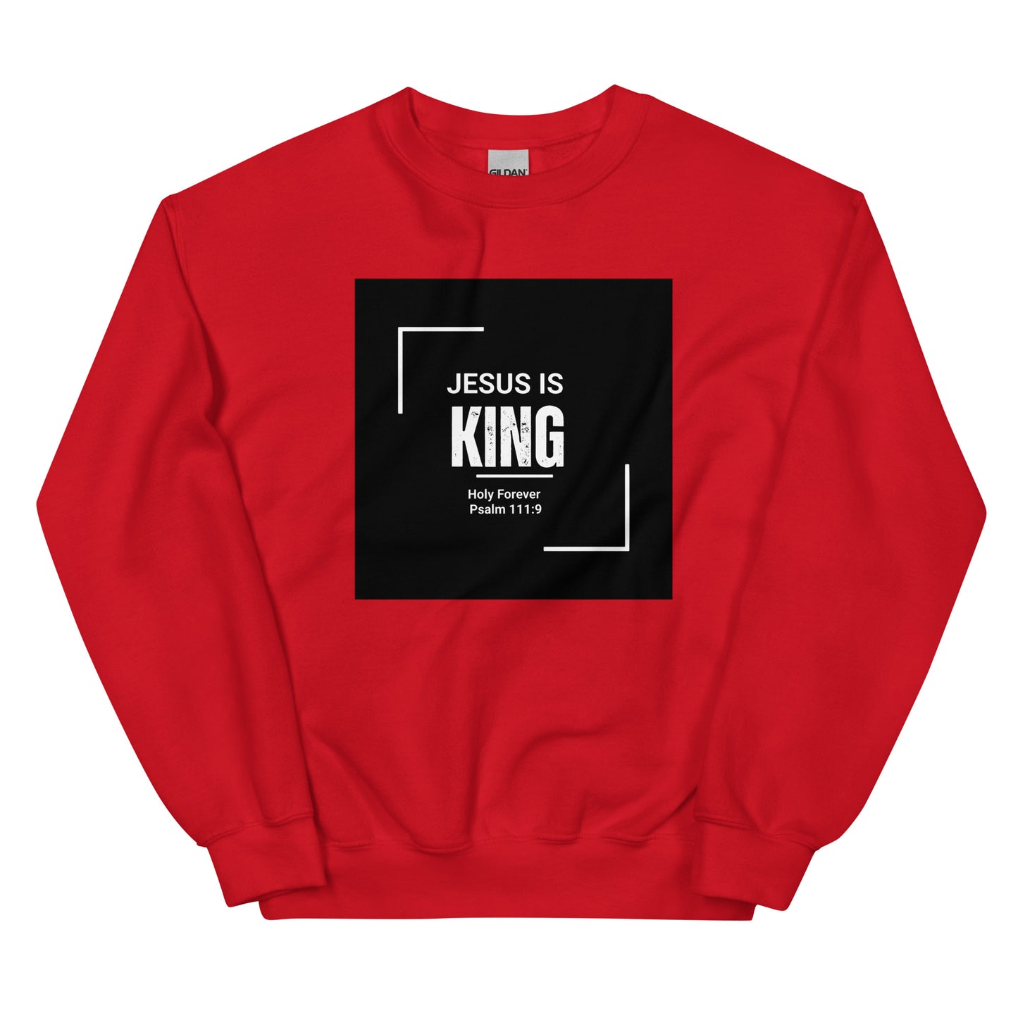 Jesus is King Women's Christian Sweatshirt