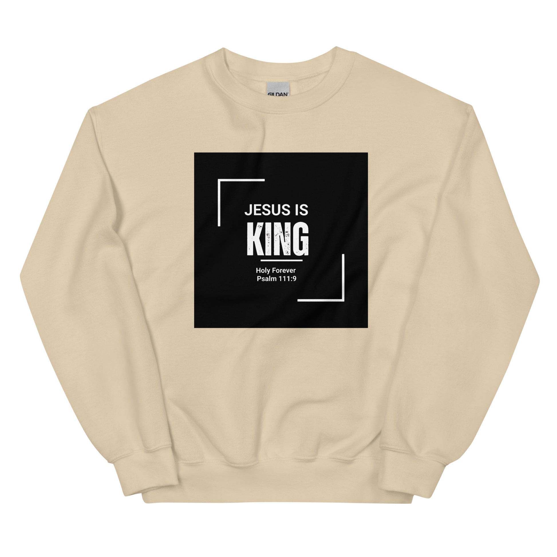 Jesus is King Women's Christian Sweatshirt