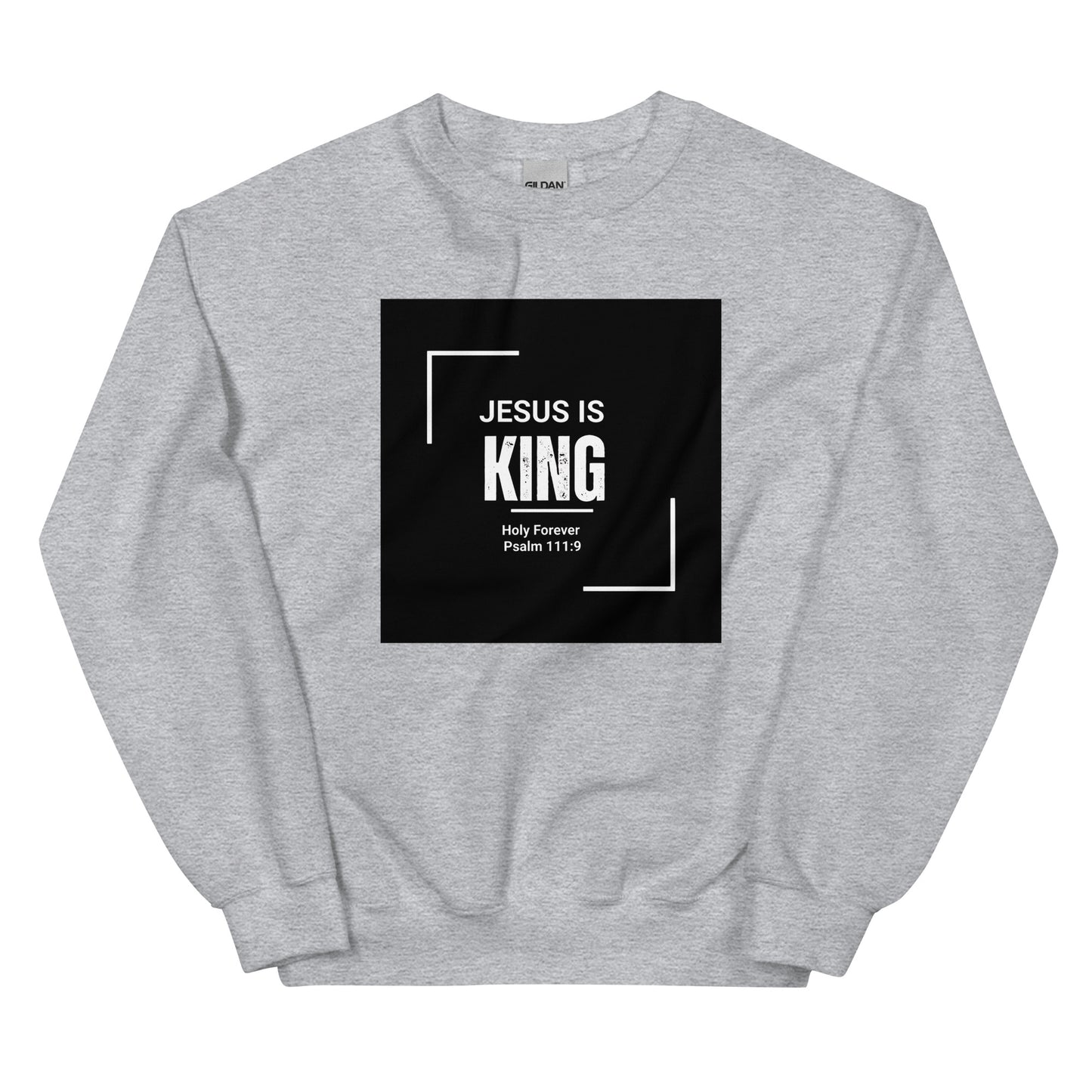 Jesus is King Women's Christian Sweatshirt