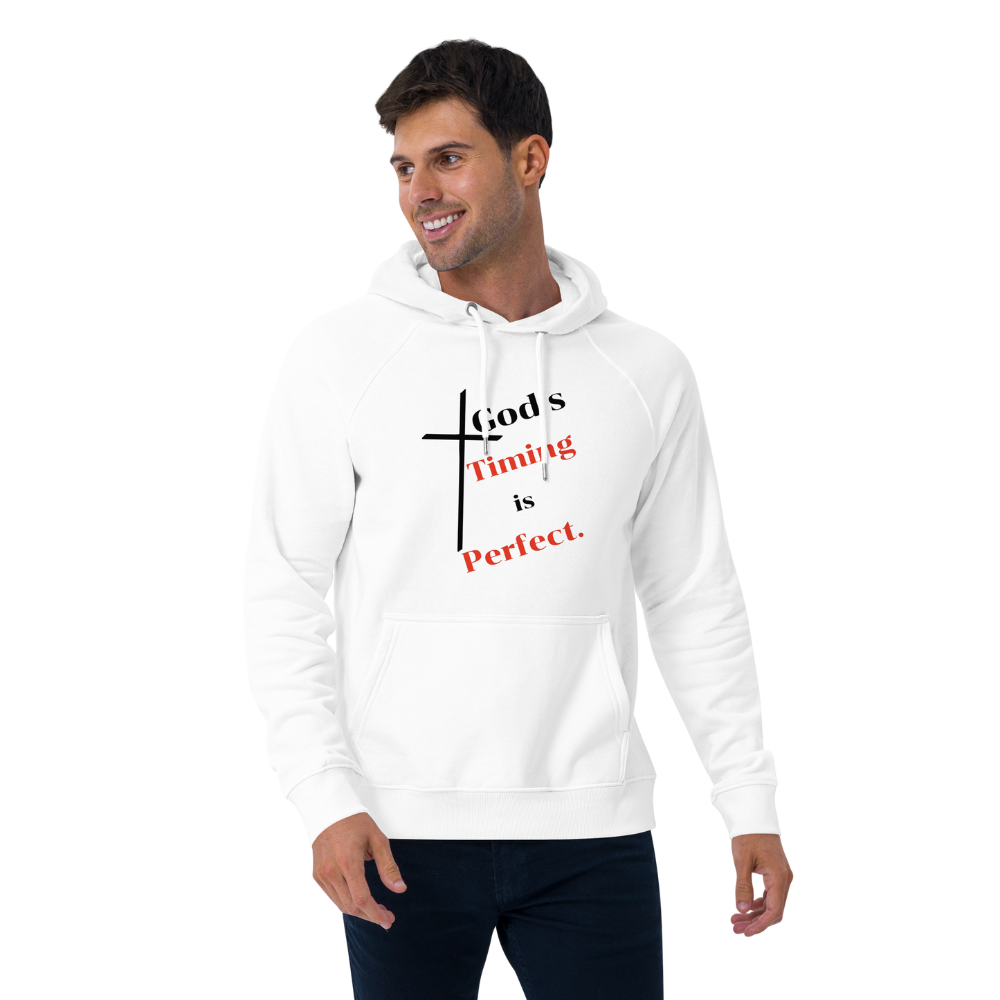 RevivalWear Brand Men's eco raglan hoodie