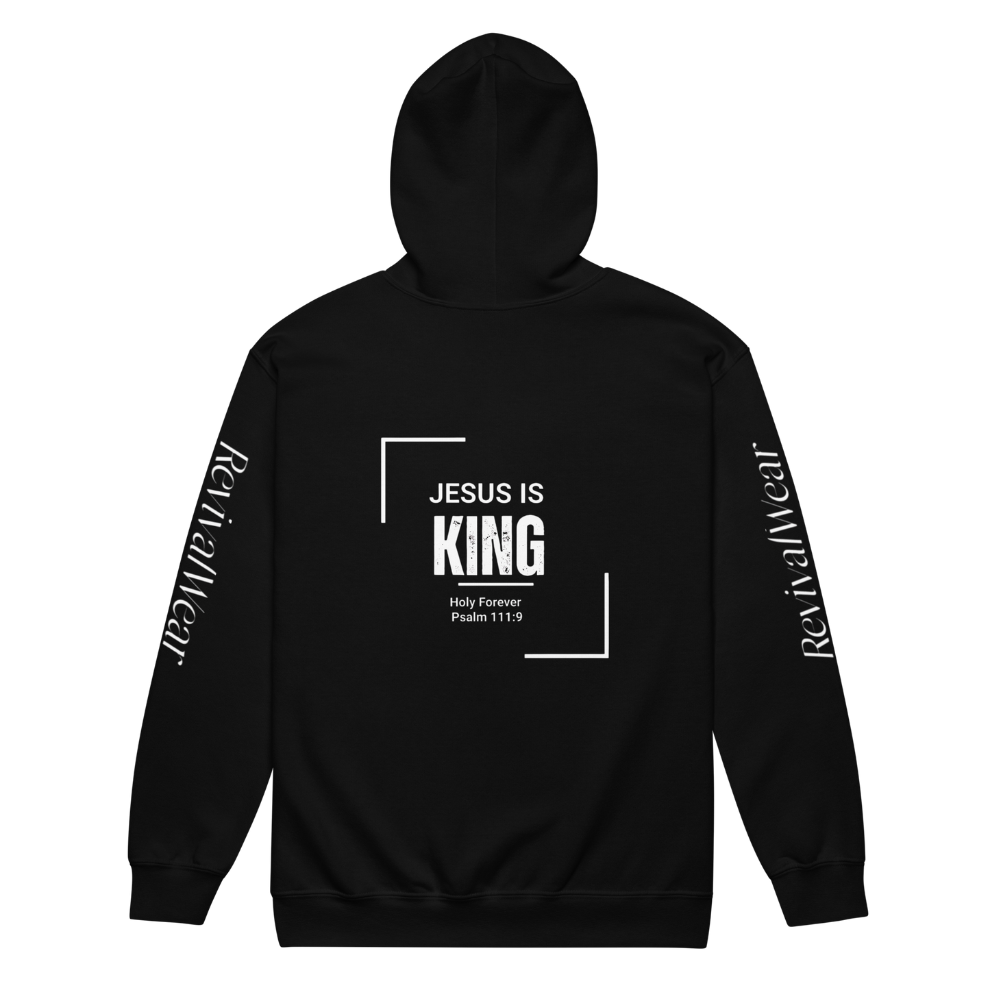 Jesus is King women's heavy blend zip hoodie