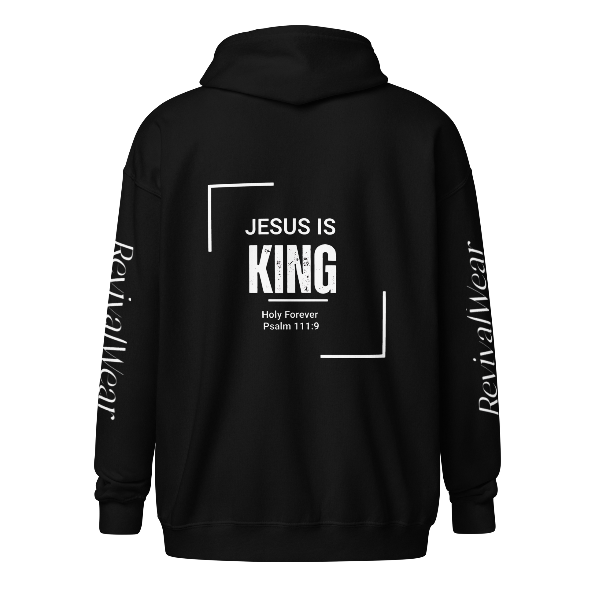 Jesus is King women's heavy blend zip hoodie