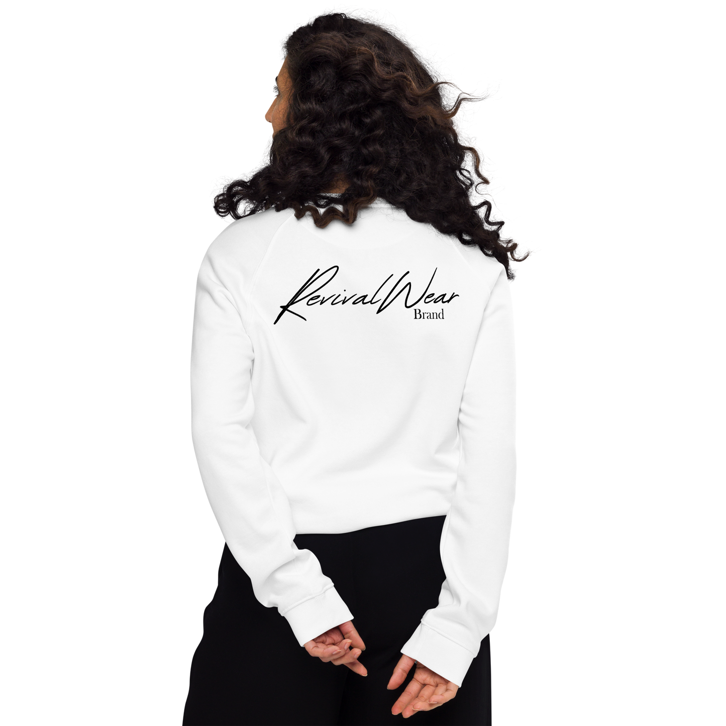 Belong to Jesus Women's organic raglan sweatshirt