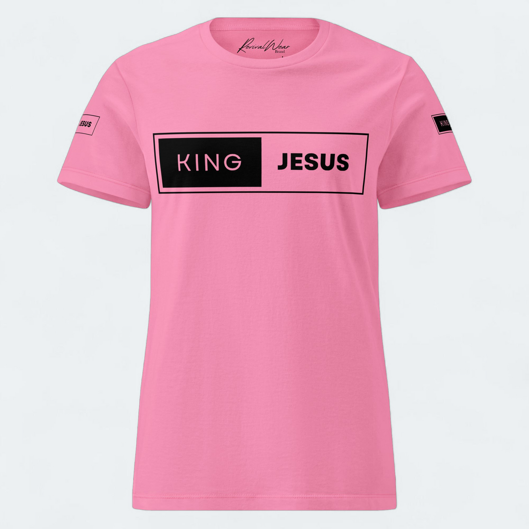 King Jesus Women’s basic softstyle t-shirt
