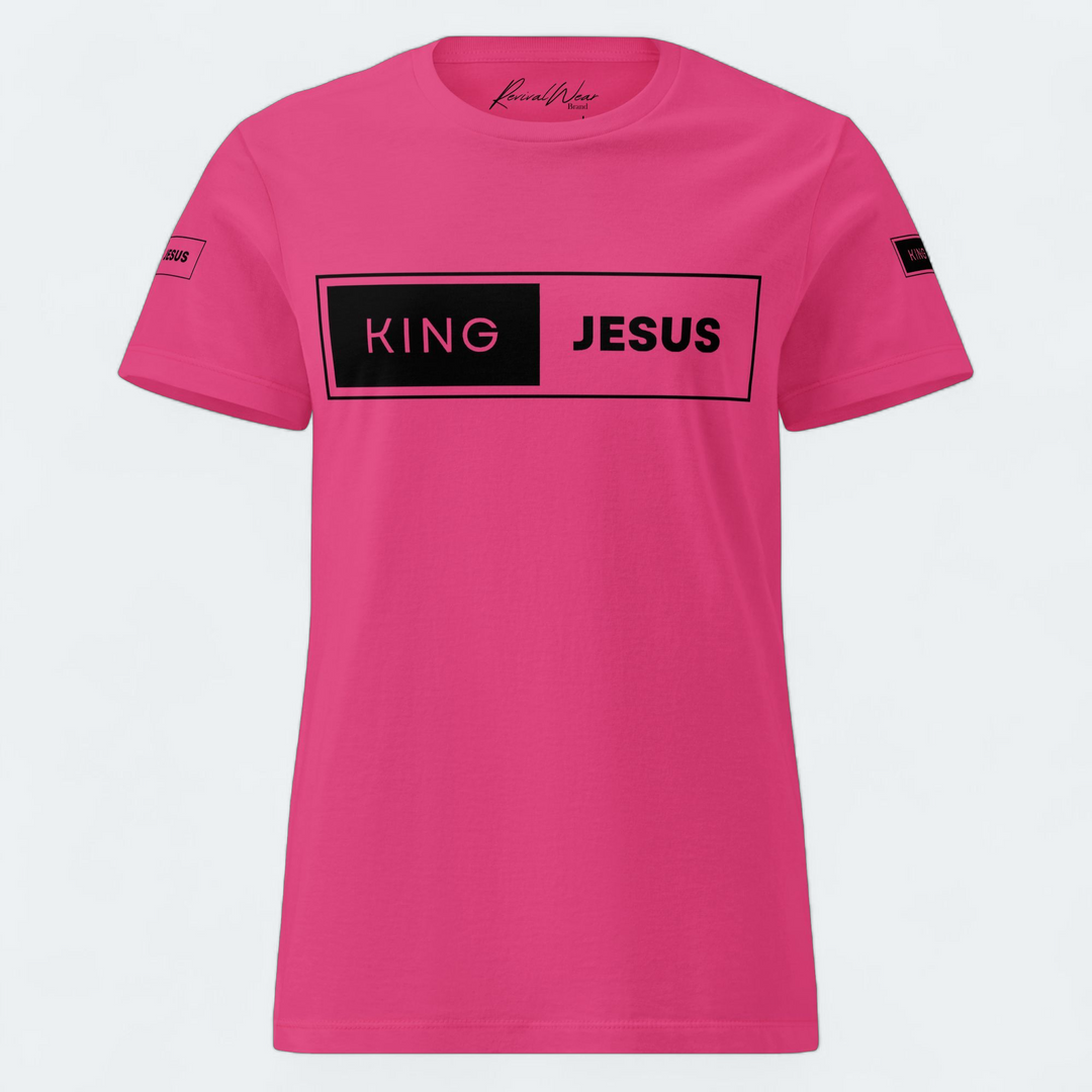 King Jesus Women’s basic softstyle t-shirt