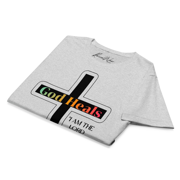 God Heals Women’s basic softstyle t-shirt