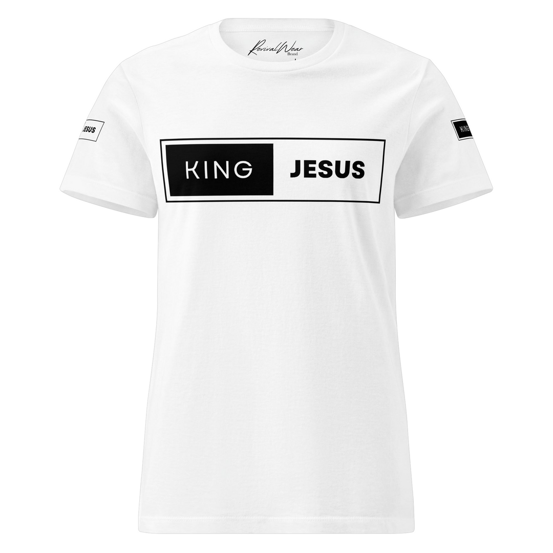 King Jesus Women’s basic softstyle t-shirt