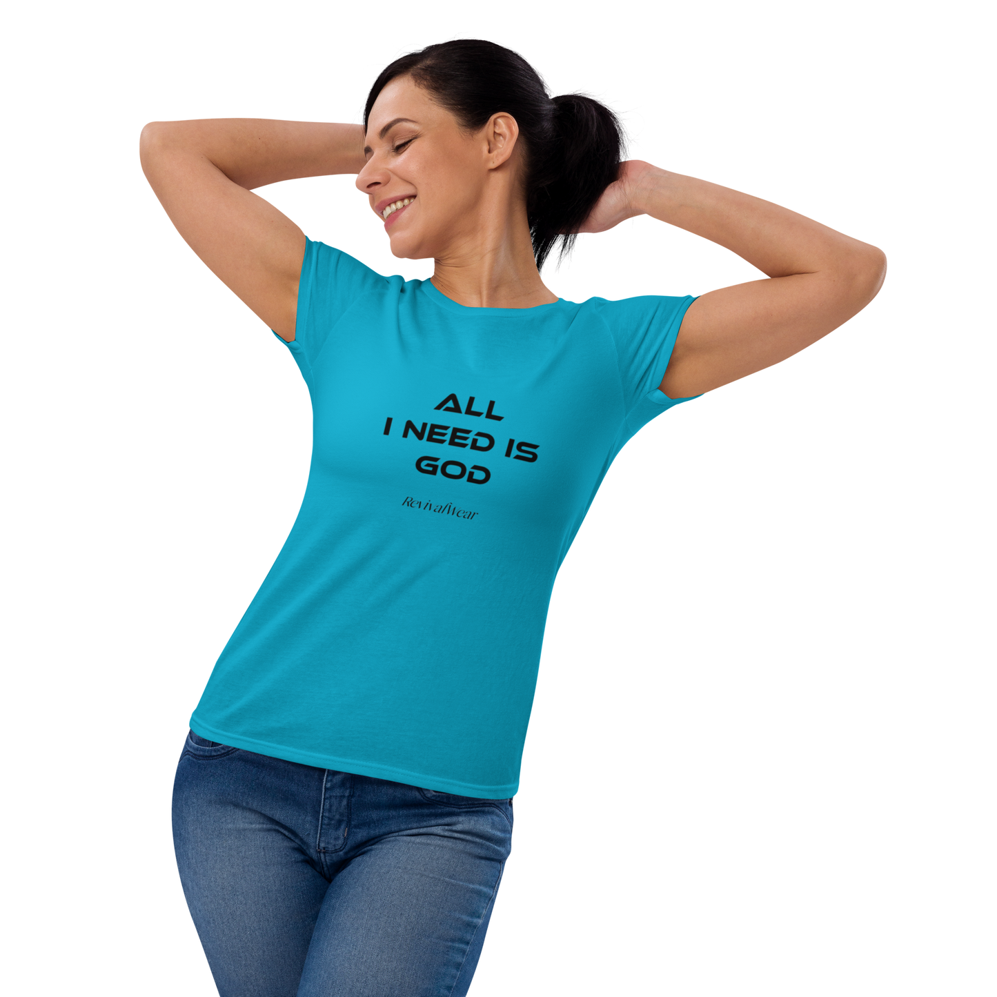 All I need is God Women's short sleeve t-shirt