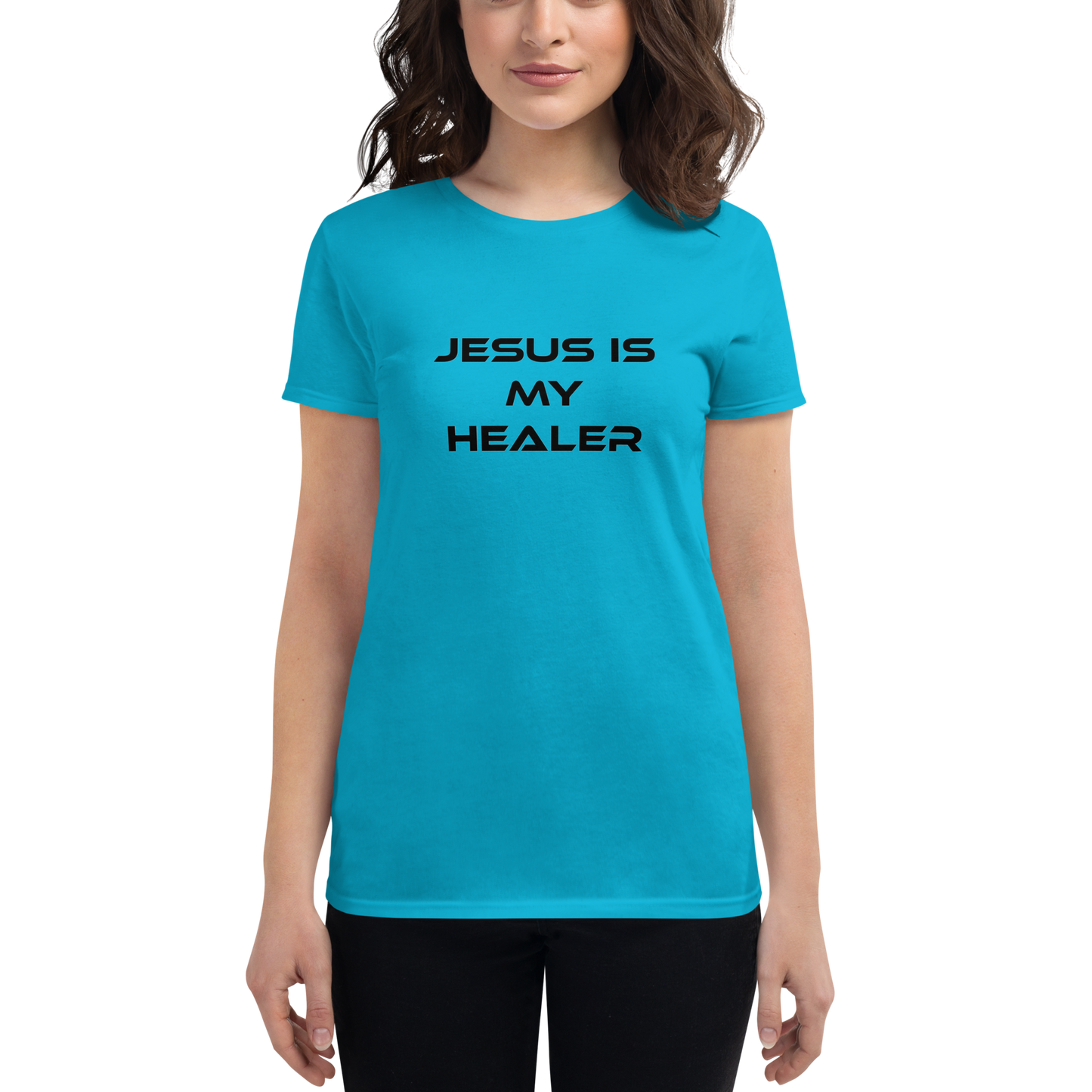 Jesus is my Healer Women's short sleeve Christian T-Shirt