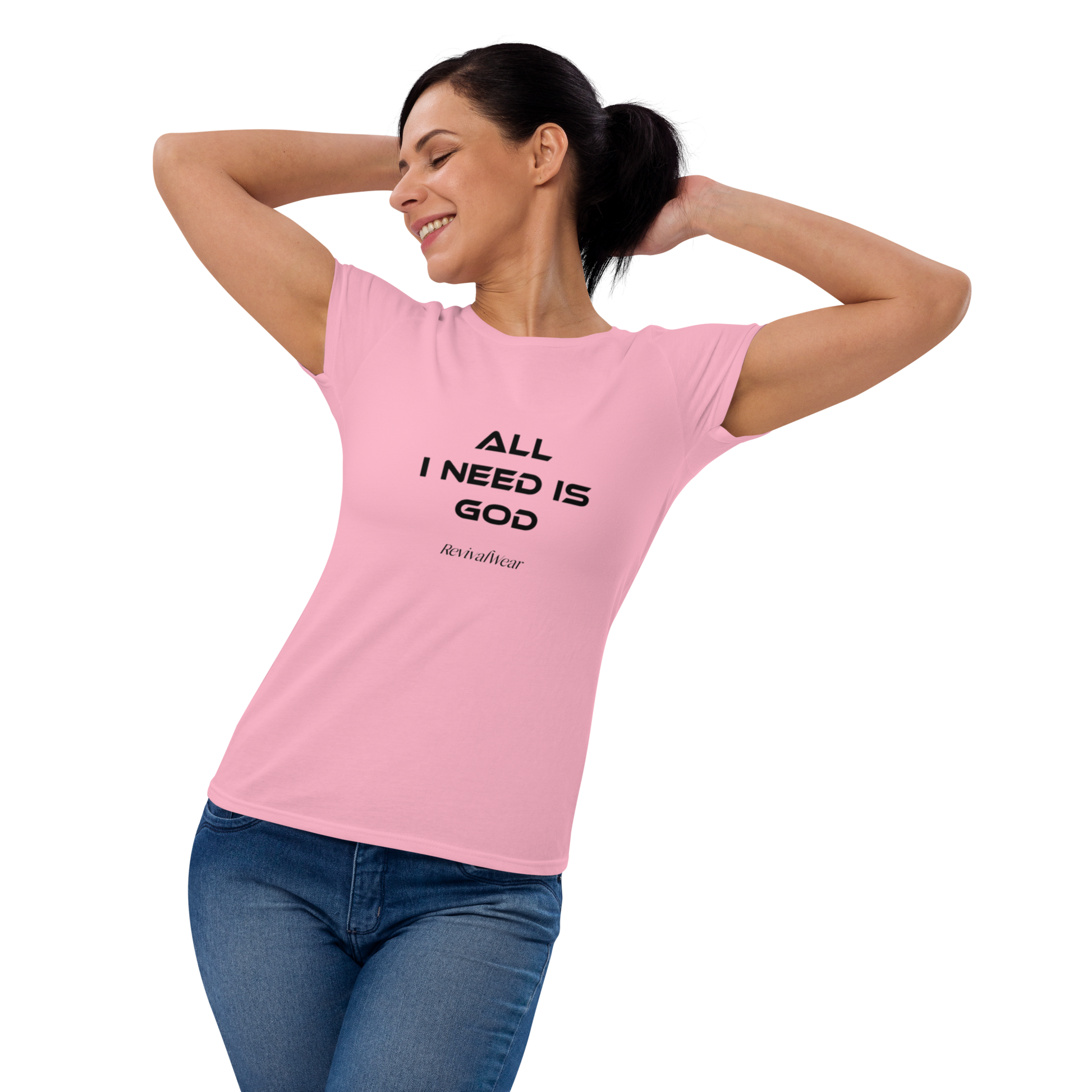 All I need is God Women's short sleeve t-shirt