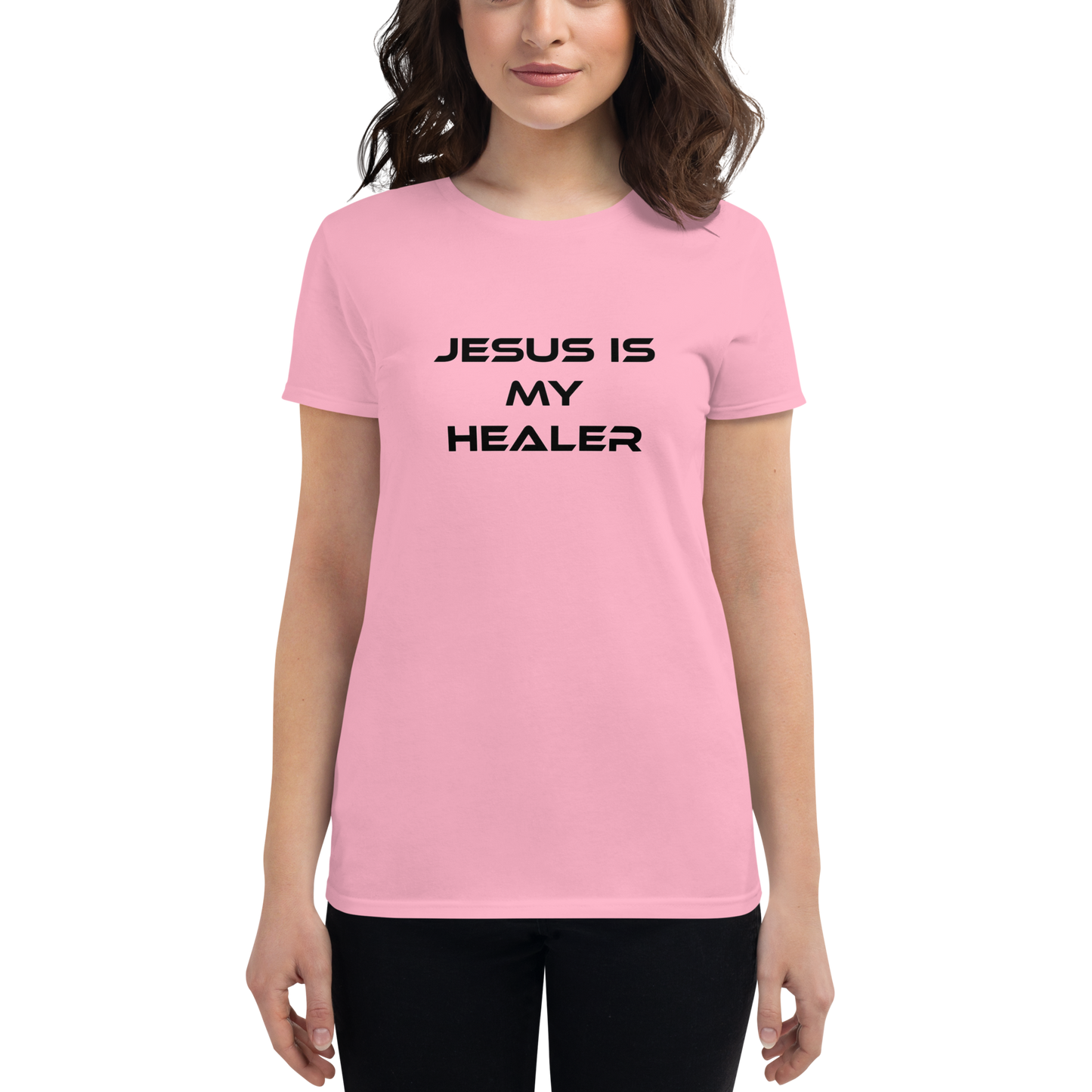 Jesus is my Healer Women's short sleeve Christian T-Shirt