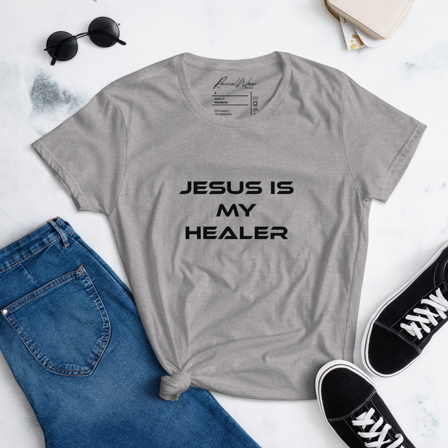 Jesus is my Healer Women's short sleeve Christian T-Shirt