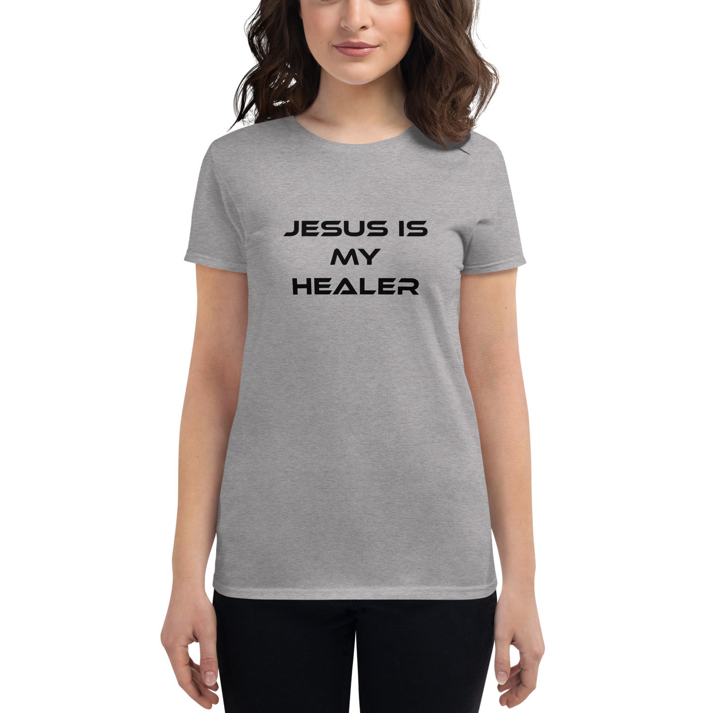 Jesus is my Healer Women's short sleeve Christian T-Shirt