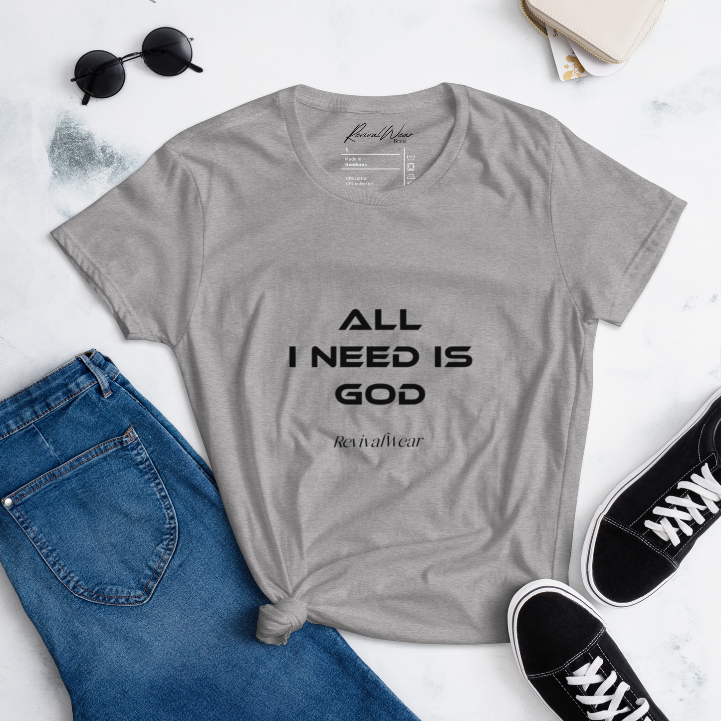 All I need is God Women's short sleeve t-shirt