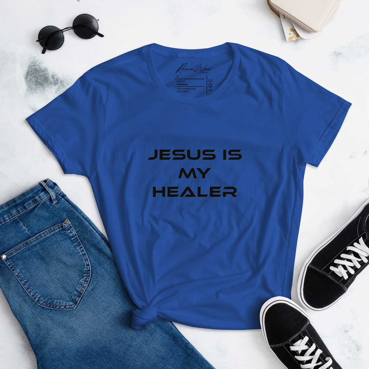 Jesus is my Healer Women's short sleeve Christian T-Shirt