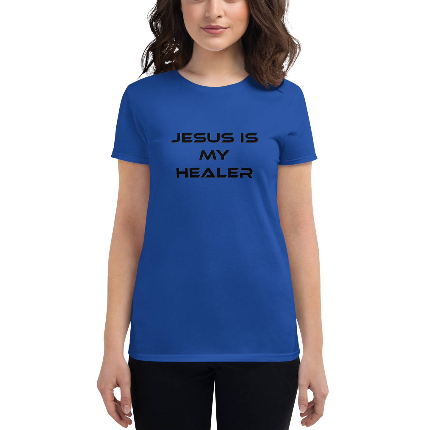 Jesus is my Healer Women's short sleeve Christian T-Shirt