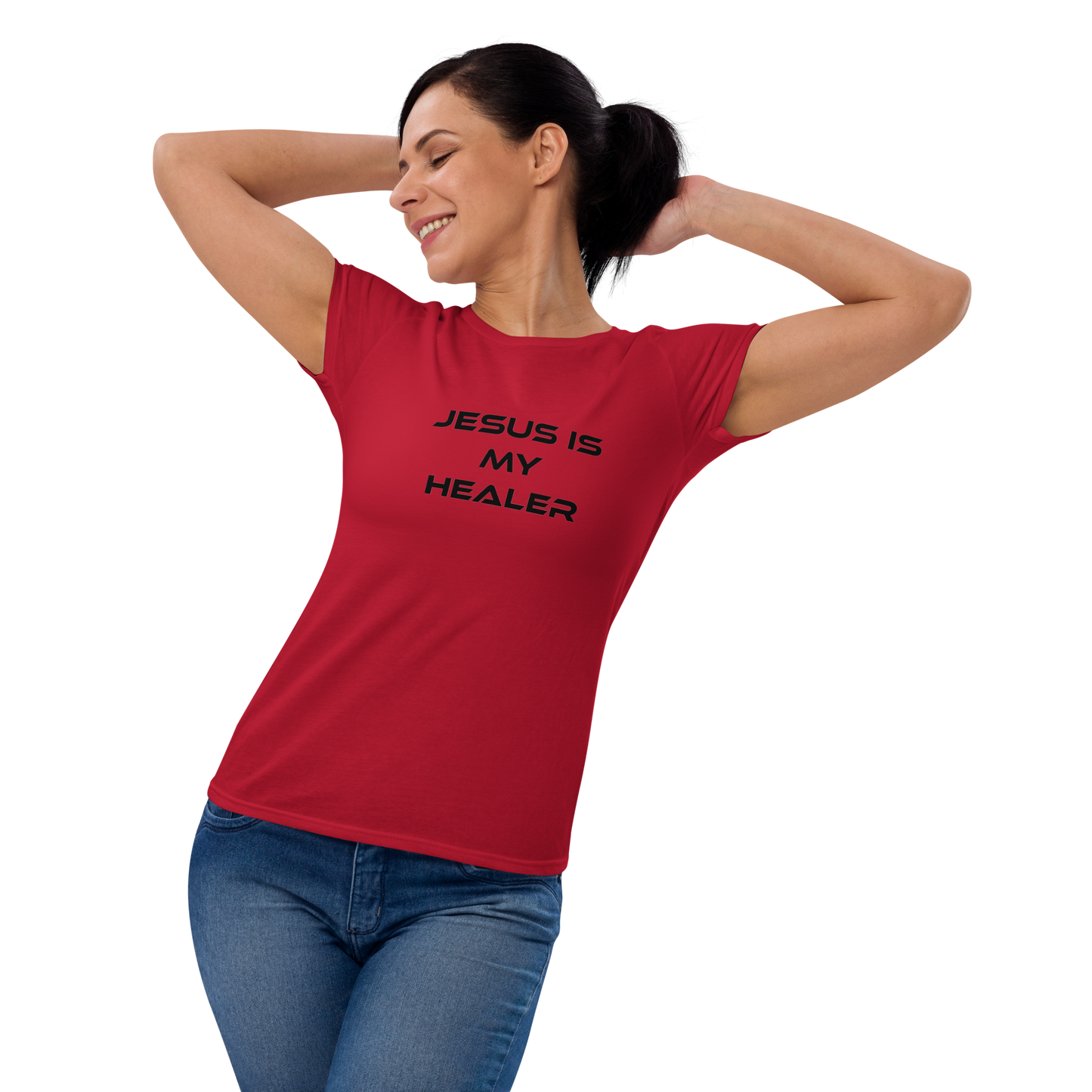 Jesus is my Healer Women's short sleeve Christian T-Shirt