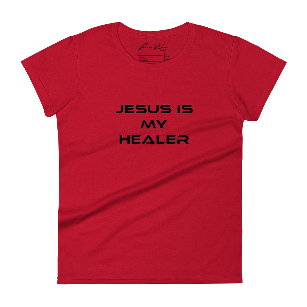 Jesus is my Healer Women's short sleeve Christian T-Shirt